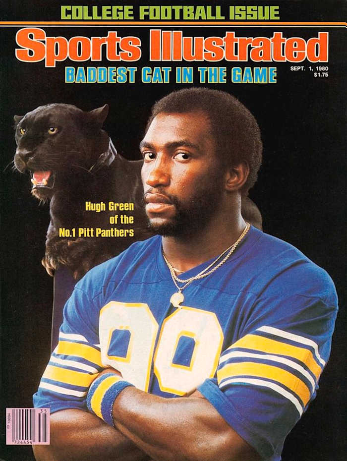 Pitt's Hugh Green on the cover of Sports Illustrated in 1980